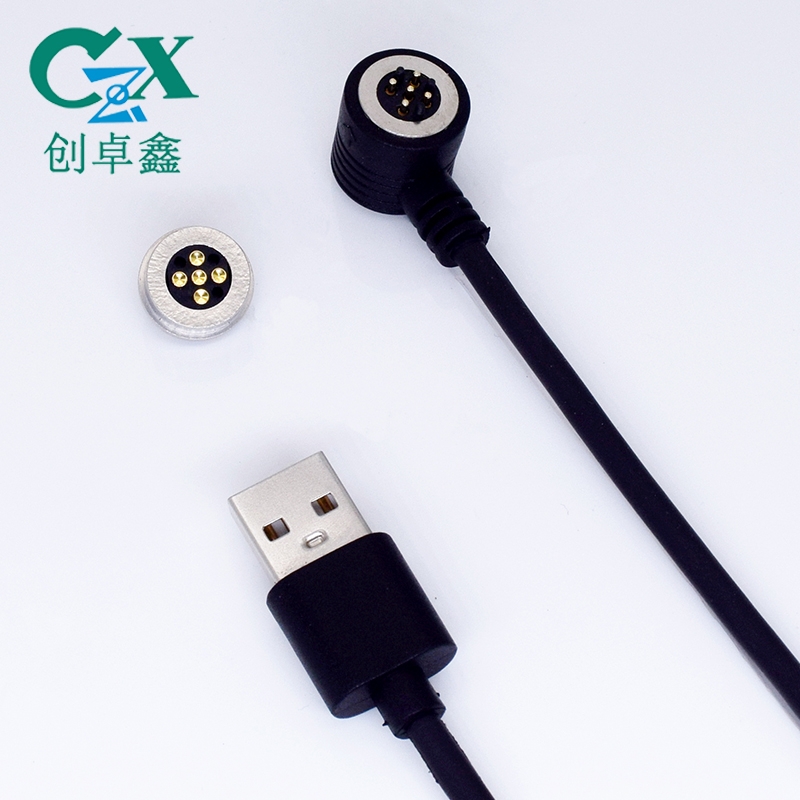 5pin 圓形磁吸線